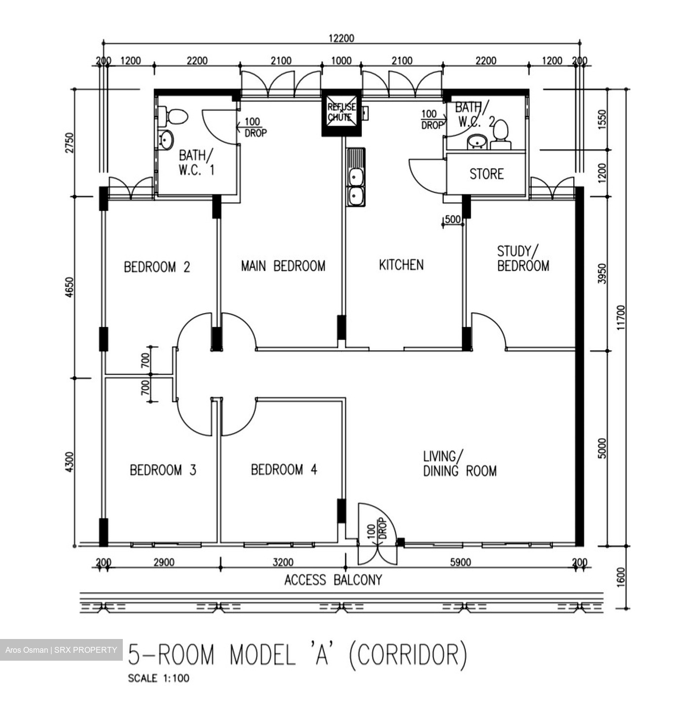 Blk 608 Yishun Street 61 (Yishun), HDB 5 Rooms #617438251